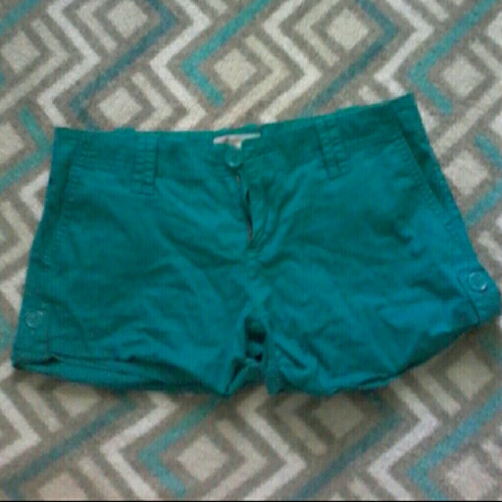 Teal Shorts